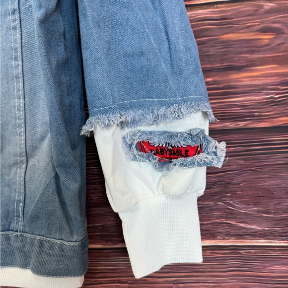 Attack on Titan unisex denim hoodie jacket. - Picture 6 of 7